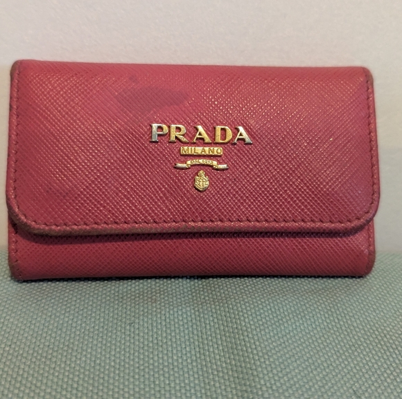Prada Pink Rehab Wallet - Picture 1 of 12